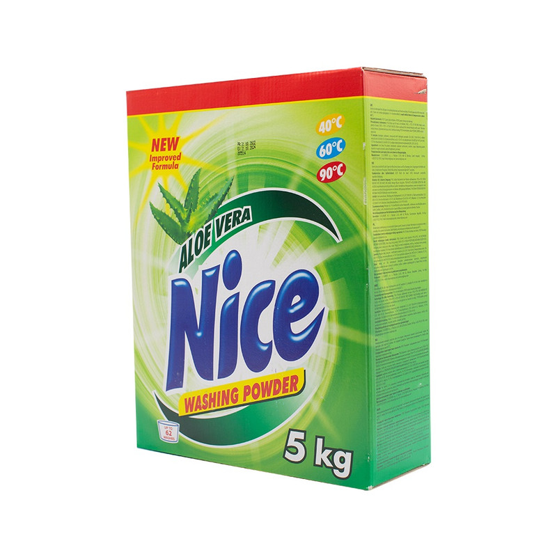 Порошок для прання NICE Aloe Vera (62 прання) 5 кг